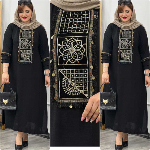 مانتو ابروبادی باکیفیت شیک زنانه باارسال رایگان
